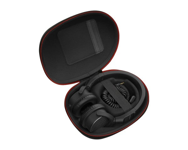 HDJS7 Pro DJ 40mm On-Ear Swivel Lightweight Headphones Black