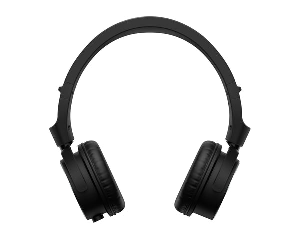 HDJS7 Pro DJ 40mm On-Ear Swivel Lightweight Headphones Black