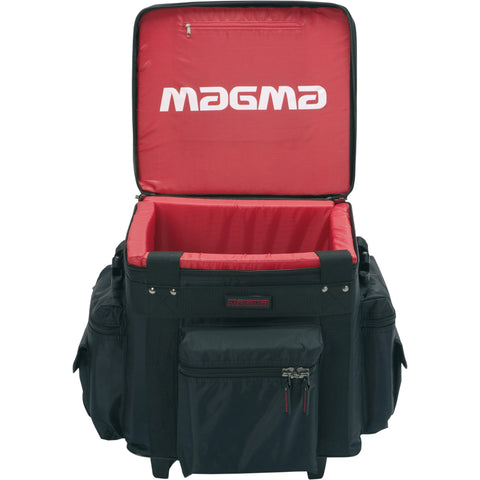 Magma LP 100 Record Trolley (Black/Red)