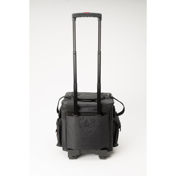 Magma LP 100 Record Trolley (Black/Red)