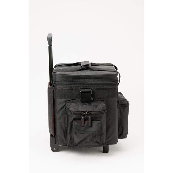 Magma LP 100 Record Trolley (Black/Red)