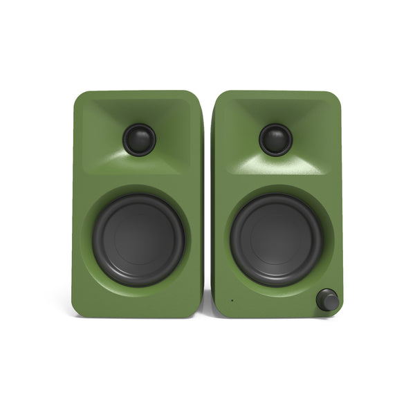 Kanto ORA 100w Powered Reference Desktop Speakers with Bluetooth (Moss)