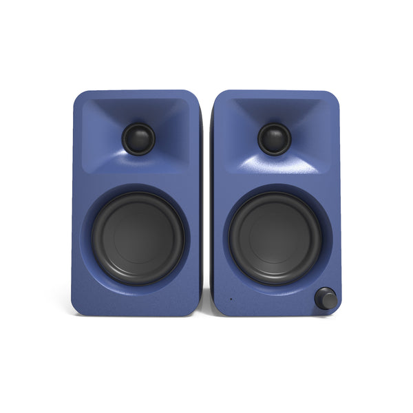 Kanto ORA 100w Powered Reference Desktop Speakers with Bluetooth (Indigo)
