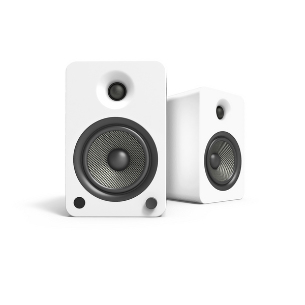 Kanto YU6 Powered Bookshelf Speakers White