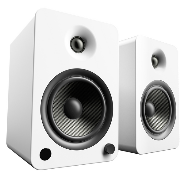 Kanto YU6 Powered Bookshelf Speakers White