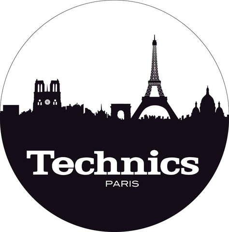 Technics Slipmat-Paris skyline