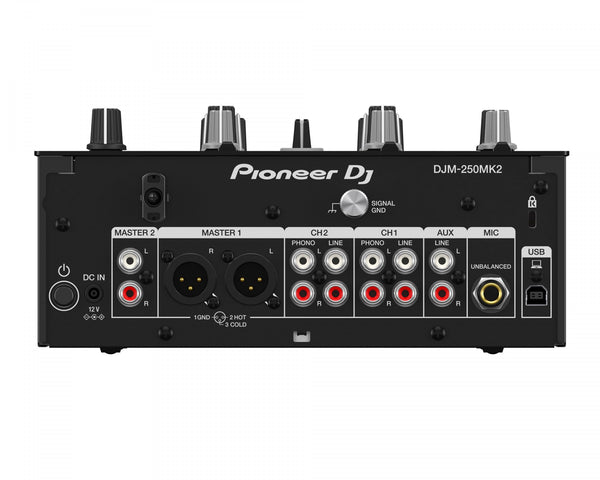 DJM-250MK2 2Ch DJ Mixer with USB and On-Board Effects BLACK