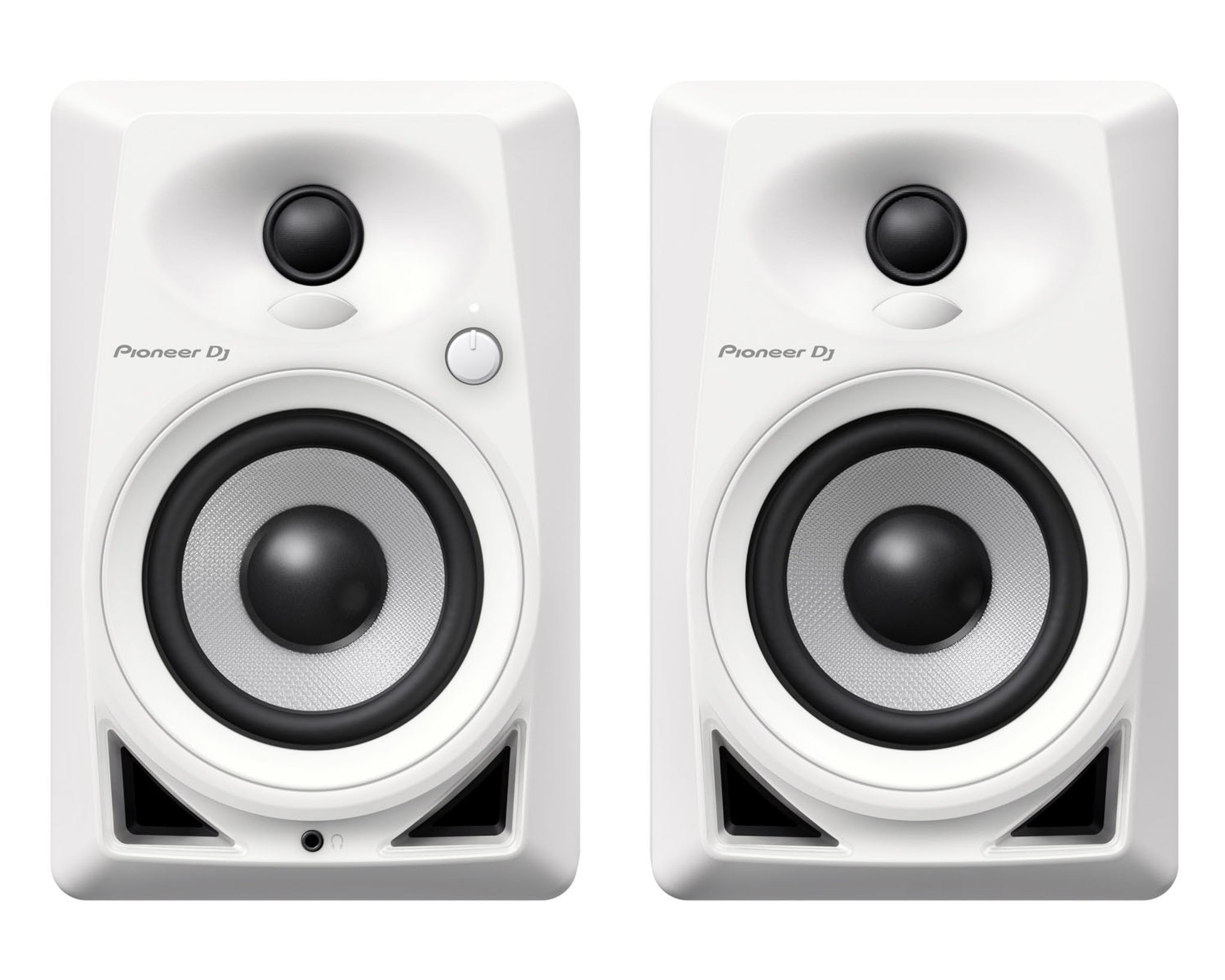 DM-40-W 4" 2-Way Active Desktop Monitor 21W PAIR White