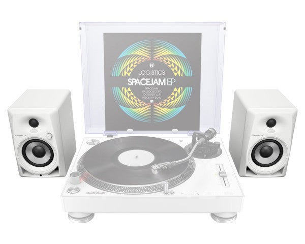 DM-40-W 4" 2-Way Active Desktop Monitor 21W PAIR White