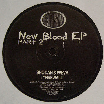 The New Blood EP - DOUBLE VINYL