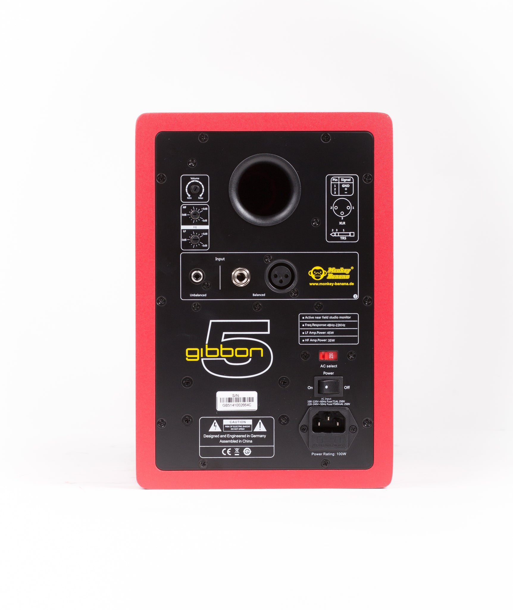 Gibbon 5 active studio monitor