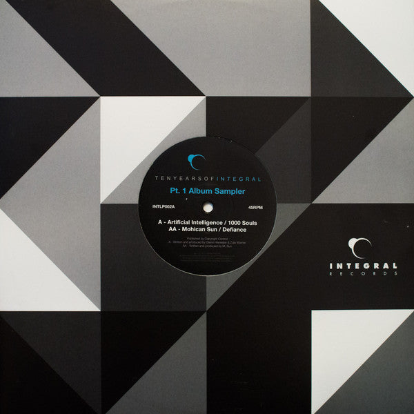 Ten Years Of Integral - Pt. 1 Album Sampler - BACK IN STOCK
