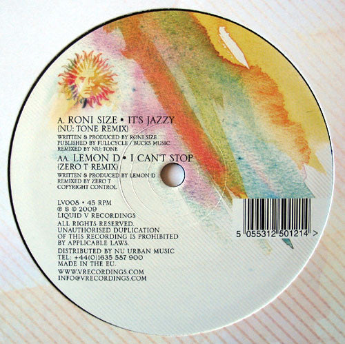 It's Jazzy- Nu:Tone Remix / I Can't Stop - Zero T Remix