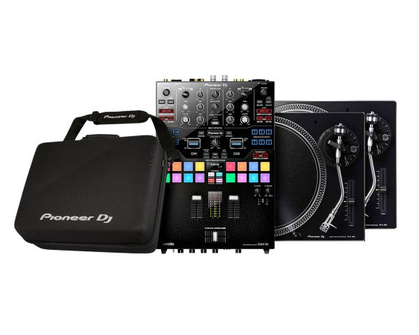 Pioneer DJ -DJM-S9 BUNDLE 2 (DJM-S9 Mixer/ DJC-S9 / 2xPLX-500 Turntables)