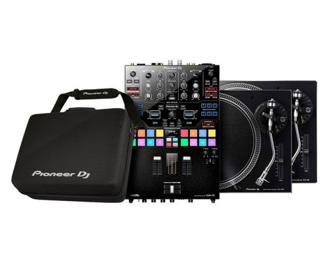 Pioneer DJ -DJM-S9 BUNDLE 2 (DJM-S9 Mixer/ DJC-S9 / 2xPLX-500 Turntables)