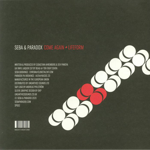 Seba & Paradox-Come Again/Lifeform