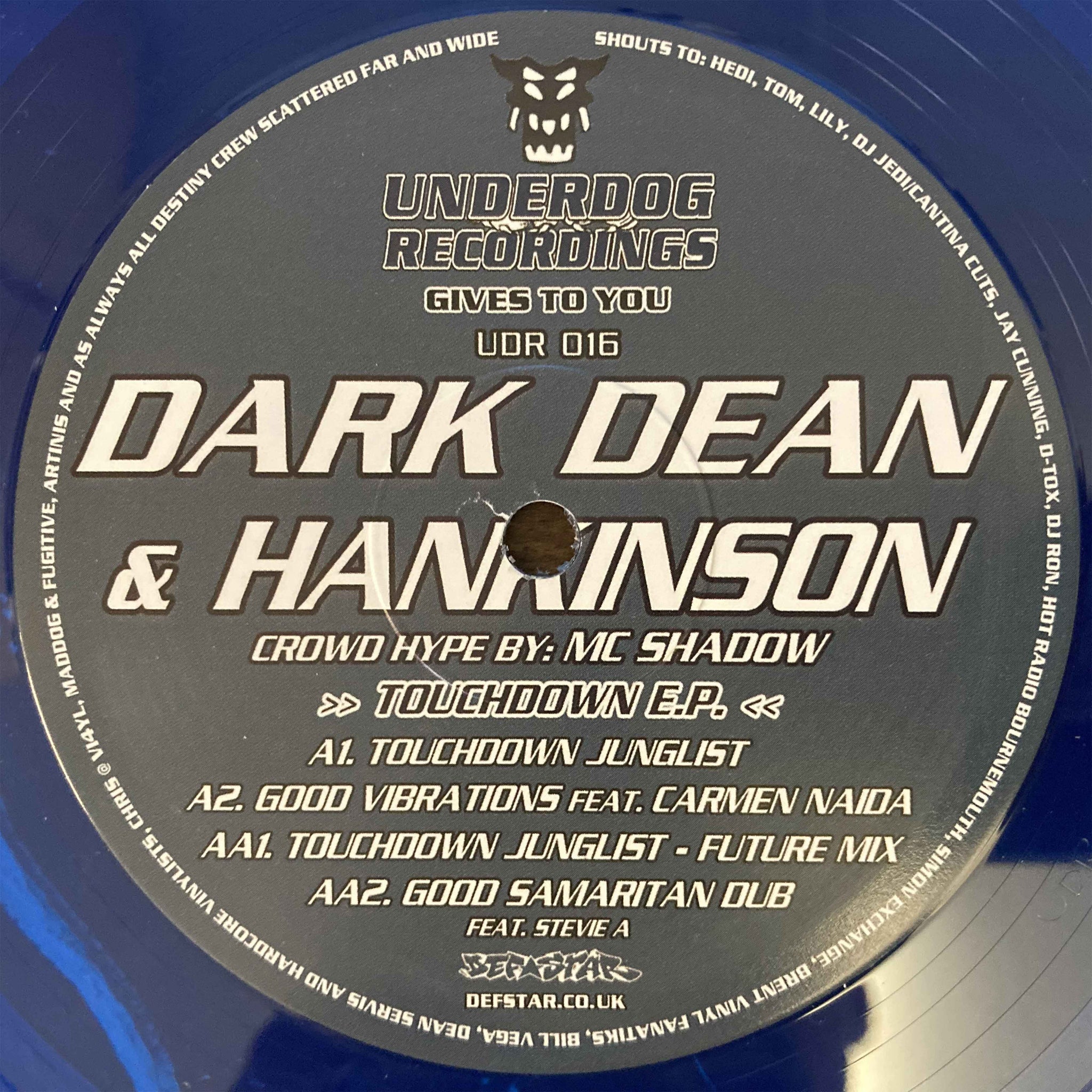 Dark Dean & Hankinson - Touchdown EP