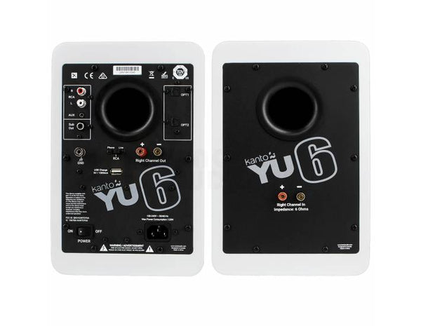 Kanto YU6 Powered Bookshelf Speakers