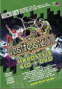 Westfest 2011 Hardstyle CD & DVD pack